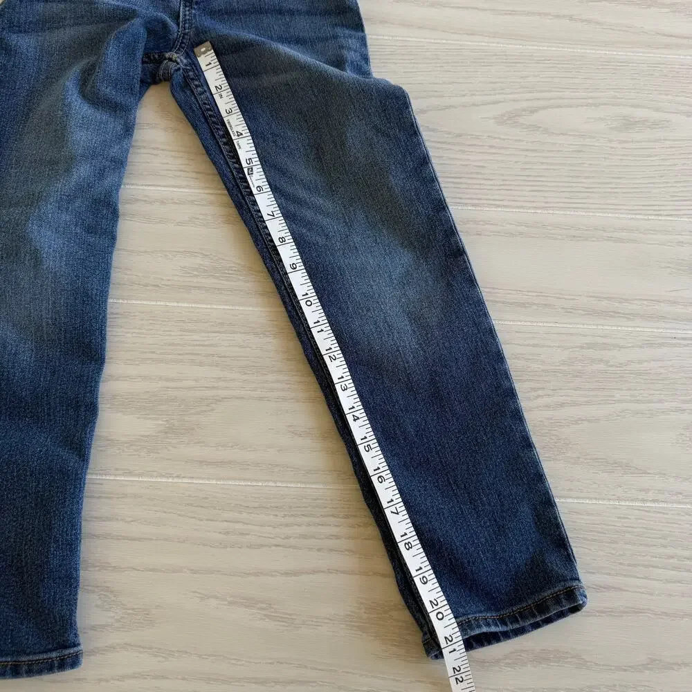 OshKosh B’gosh Boys Classic Straight Jeans Size 7R/7A Blue Denim